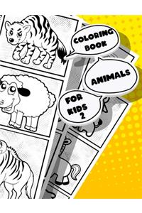 coloring book animals for kids 2