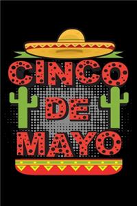 Cinco De Mayo Schrift mit Sombrero