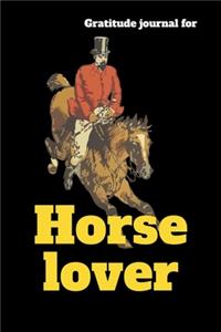 Gratitude Journal For Horse Lover