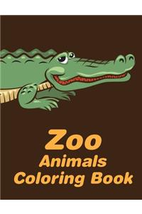 Zoo Animals Coloring Book