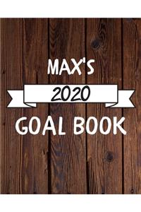 Max's 2020 Goal Book