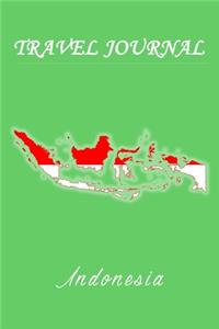 Travel Journal - Indonesia - 50 Half Blank Pages -