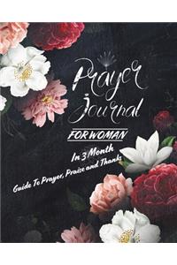 Prayer Journal For Woman