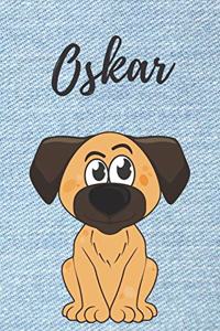 Oskar Hund-Malbuch / Notizbuch / Tagebuch