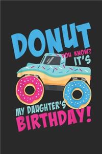 donut you know? It's my daughter's birthday!