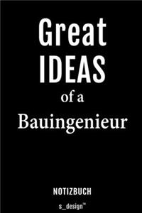 Notizbuch für Bauingenieure / Bauingenieur / Bauingenieurin