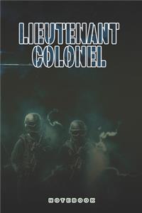 Lieutenant Colonel Notebook