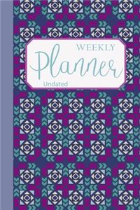 Weekly Planner Undated