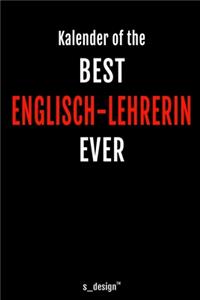 Kalender für Englisch-Lehrer / Englisch-Lehrerin