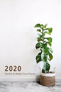 2020 Monthly & Weekly Focus Planner
