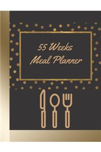 55 Weeks Meal Planner