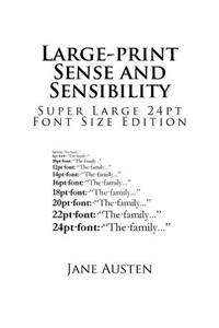 Large-print Sense and Sensibility