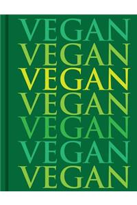 Vegan Composition Notebook Journal