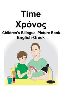 English-Greek Time Children's Bilingual Picture Book