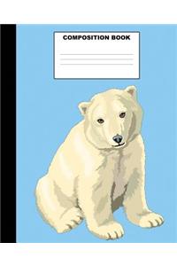 Polar Bear Composition Book