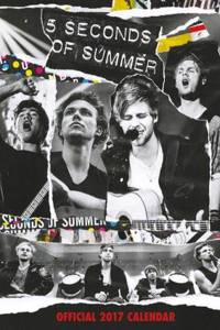 5 Seconds of Summer Official 2017 A3 Calendar