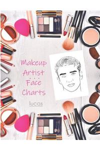 Makeup Artist Face Charts