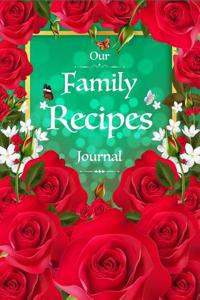 Our Family Recipes Journal