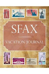 Sfax Vacation Journal