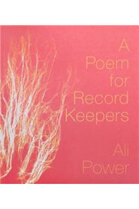 Poem for Record Keepers