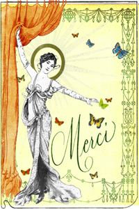 Merci - Greeting Cards, Pkg of 6