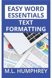 Text Formatting