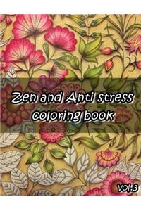 Zen and Anti Stress Coloring Book
