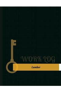 Lamber Work Log