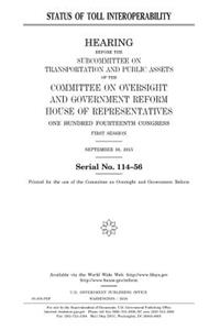 Status of toll interoperability