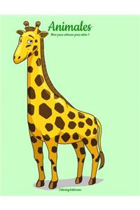 Animales libro para colorear para niños 1
