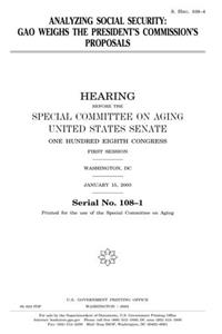 Analyzing Social Security