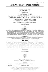 Nation's Forests Health Problems