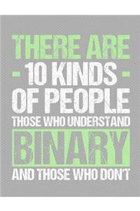 Binary Notebook - Wide Ruled