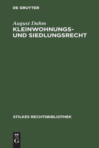 Kleinwohnungs- und Siedlungsrecht