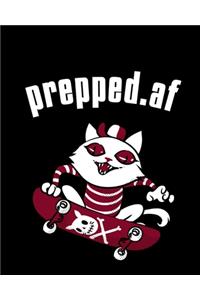 prepped.af: Doomsday Prepper Gift - Survival Log Book To Write Down Conditions, Food Inventory, Journey, Rations, Water, Hunting, Fishing, Foraging, Weather Tra