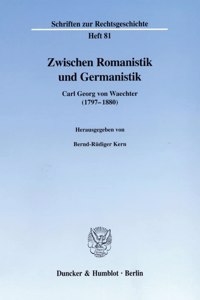 Zwischen Romanistik Und Germanistik
