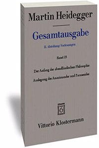 Martin Heidegger, Gesamtausgabe. II. Abteilung