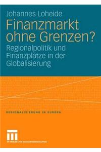 Finanzmarkt Ohne Grenzen?