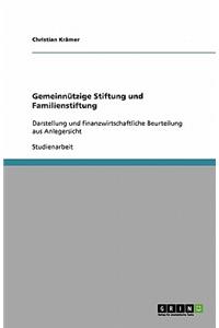 Gemeinnützige Stiftung und Familienstiftung