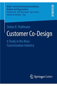 Customer Co-Design