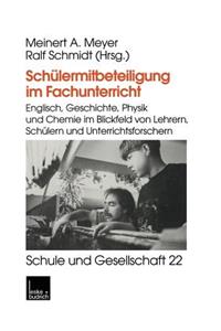 Schülermitbeteiligung Im Fachunterricht