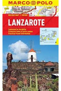 Lanzarote Marco Polo Holiday Map