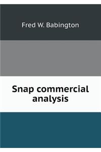 Snap Commercial Analysis