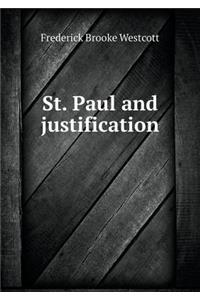 St. Paul and justification