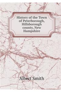 History of the Town of Peterborough, Hillsborough County, New Hampshire