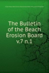 Bulletin of the Beach Erosion Board
