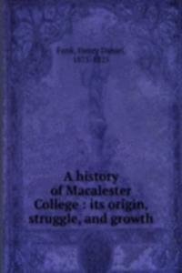 history of Macalester College