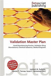 Validation Master Plan