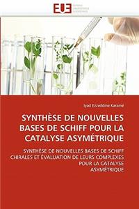 Synthèse de nouvelles bases de schiff pour la catalyse asymétrique
