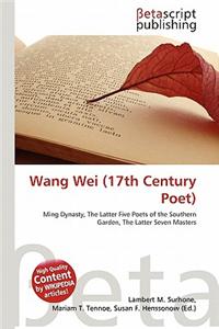 Wang Wei (17th Century Poet)